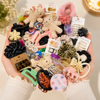Premium China Hair Accessories Mix – 1KG Box (40–45 Articles)