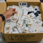 Mix Jewellery Box - 1 KG Box (60–65) Random China Imported Jewellery Items