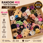 Premium China Hair Accessories Mix – 1KG Box (40–45 Articles)