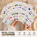 Trendy Metal Studs – Pack of 12 Cards