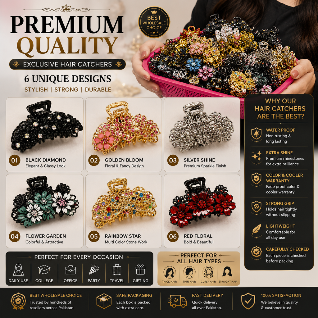 Premium Metal Hair Catchers